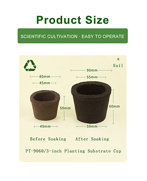 สื่อที่กำลังเติบโตของ Coco Peat