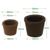 กระถางฟองน้ำเกษตรกรรมในสวน Planters เมล็ดเริ่มต้นการเปลี่ยนฟองน้ำสำหรับตัดและโคลน