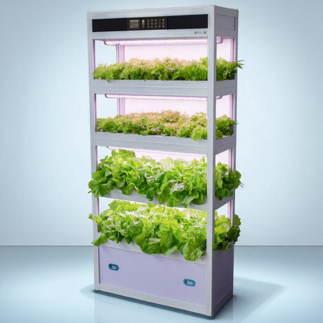 AM4T ตู้ปลูกเต็มรูปแบบพร้อมระบบไฮโดรโพนิกสำหรับฟาร์มในเมือง