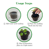 กระถางฟองน้ำเกษตรกรรมในสวน Planters เมล็ดเริ่มต้นการเปลี่ยนฟองน้ำสำหรับตัดและโคลน
