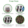 ปลูกเมล็ดพันธุ์เริ่มต้นได้กับฟองน้ำที่เข้ากันได้กับ Aerogarden Refill Seed Pods Replacements การเจริญเติบโตของรากฟองน้ำสำหรับ Hydroponic ในร่ม